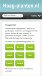 Mobile Screenshot of haag-planten.nl